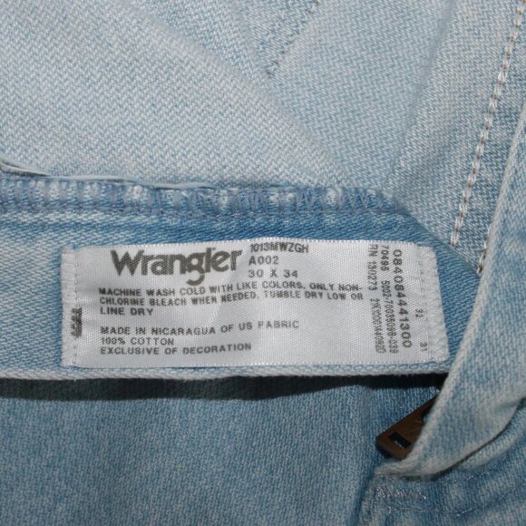 Wrangler White Washed Jeans Bootcut Men's 30x34 - Picture 11 of 14